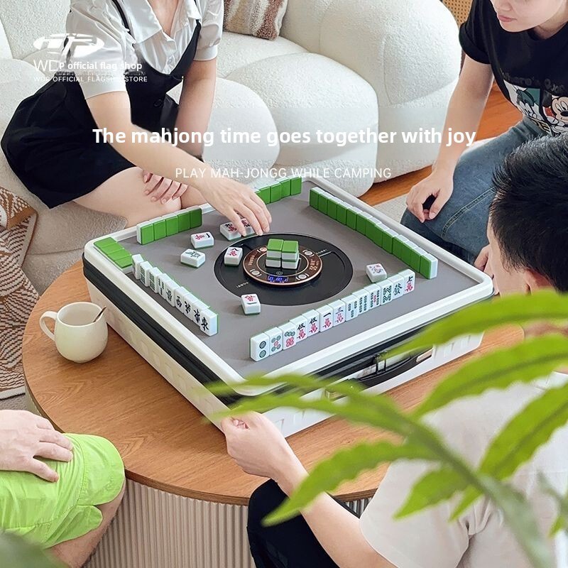 Machine Fully Mahjong Portable Small Automatic Mahjong Machine Portable ...