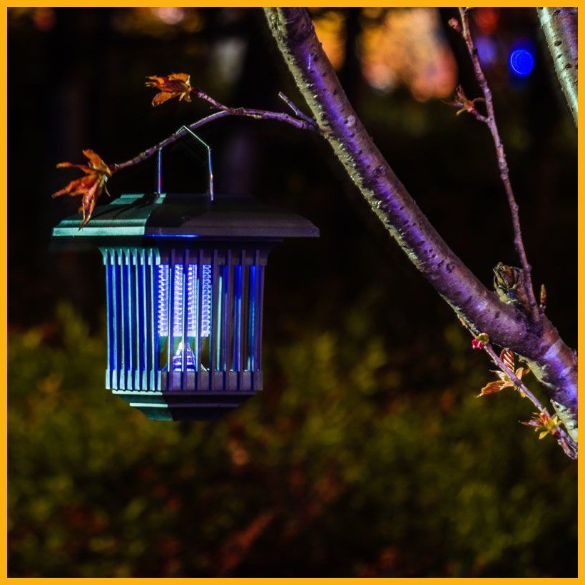 High-Efficiency Solar Outdoor Courtyard Electric Shock Insect Repellent ...