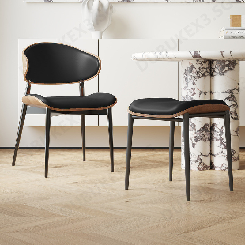 Dining Stool Stackable Storage Home High-End Makeup Stool Soft Cushion ...