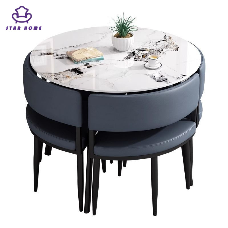 SH Dining Table Meeting Table and Chair Set One Table Four Chairs Shop ...