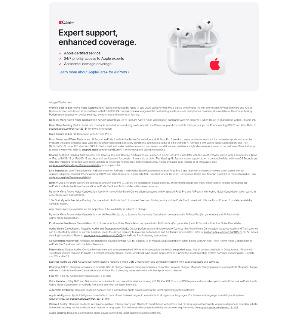 Apple Airpods Pro I7 Airpods Battery Life Apple AirPods Pro Shopee