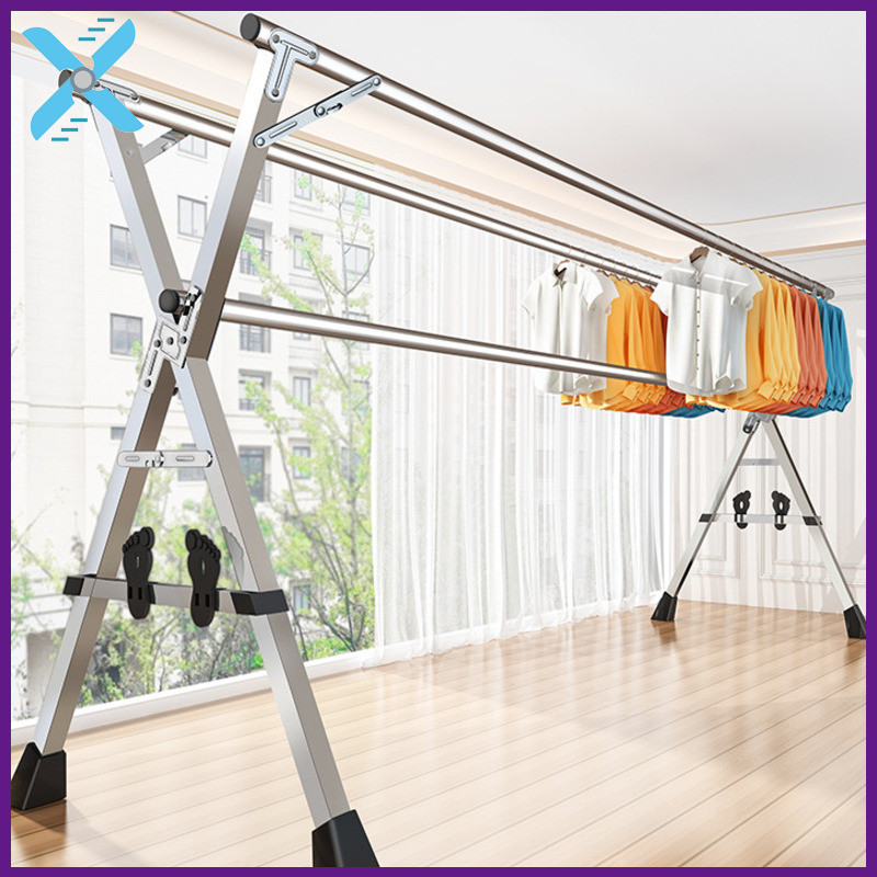 Clothes Drying Rack 2025 New Spot Retractable Pulley Clothes Drying Rod ...