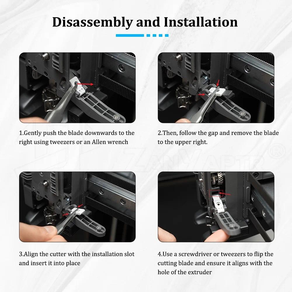 Filament Cutter For Bambu Lab X1/P1/A1 Series for bambu lab H2D ...