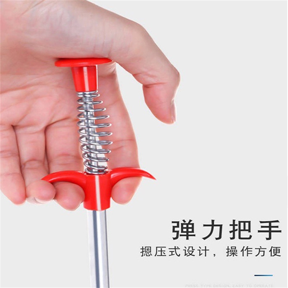Four Claw Pipe Dredger Kitchen Sink Floor Drain Toilet Sewer Retrieval ...