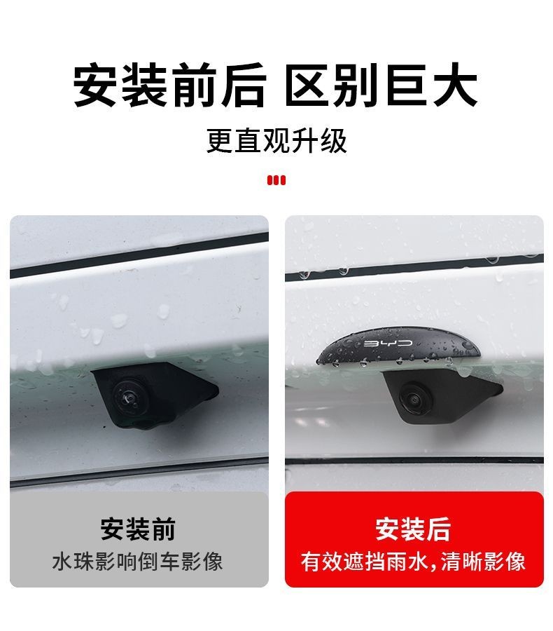 BYD Car Rear Parking Camera Rain-proof Cap Silicone Waterproof SEAL ...