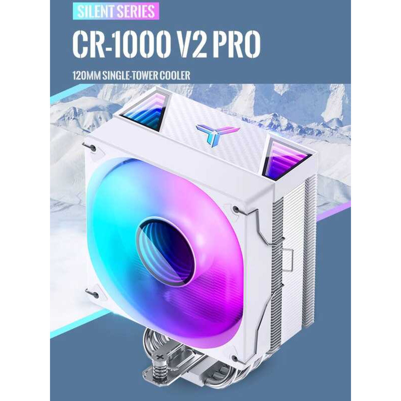 Qiao Sibo CR1000V2PRO Radiator CPU Fan ARGB Desktop Six Heat Pipe ...