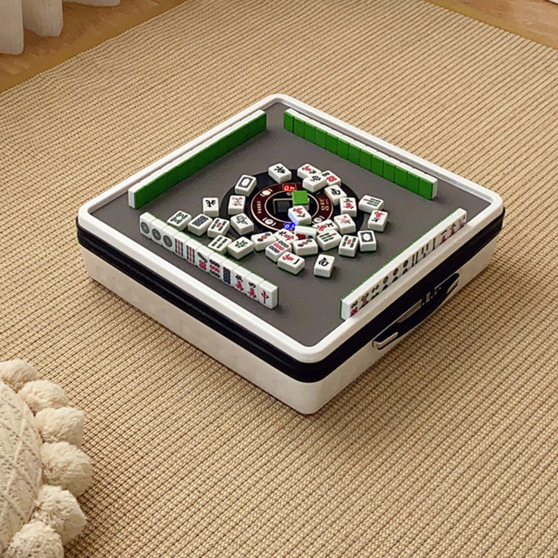 Mahjong Machine Portable Tatami Queyi Fully Automatic Mini Portable ...