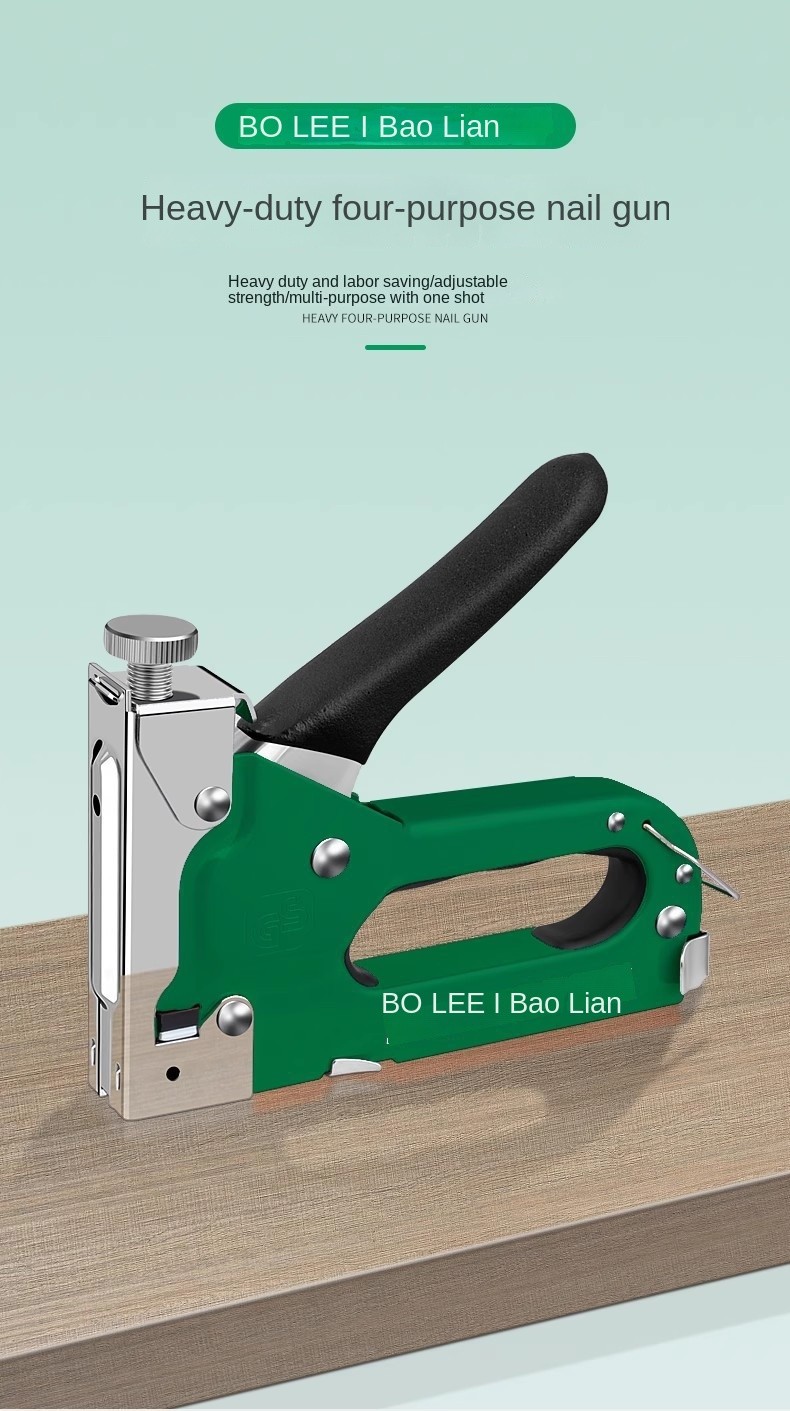 Multitool Nail Staple Metal Gun Stapler Stapling Tacker Nail Stapler ...