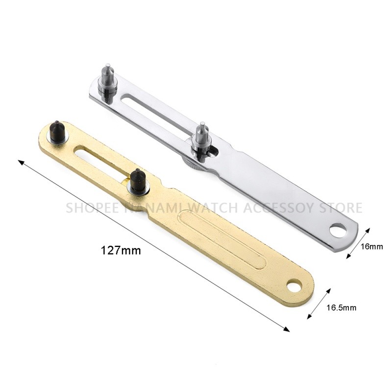 Stainless Steel Adjustable Watch Back Case Opener Cover Remover Screw ...