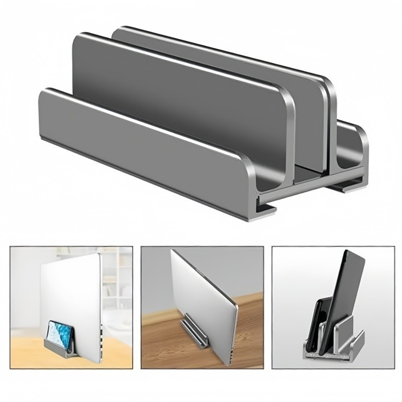 SG Laptop Stand Aluminium Laptop Storage Bracket Portable Triple ...