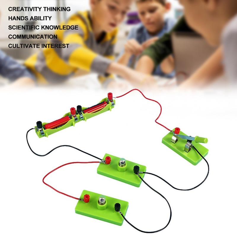 Electric Circuit Kit Physic DIY Educational Science Experiment Toy RBT ...