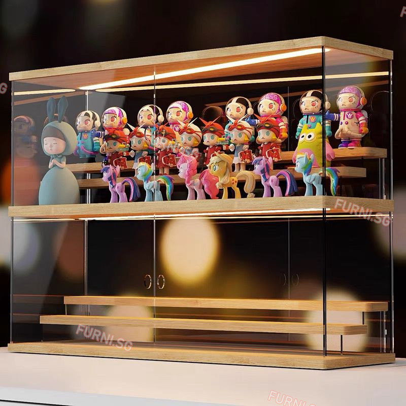 FUR Blind Box Storage Display Stand Pop Mart Display Box Dustproof ...