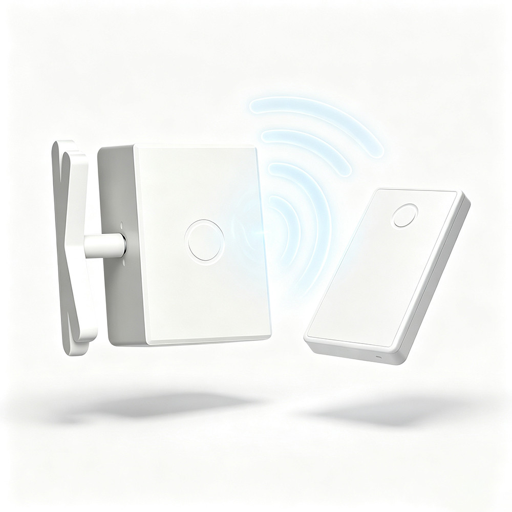 Wireless Remote Control Button Pusher No Wiring Sticky Wall Switch ...