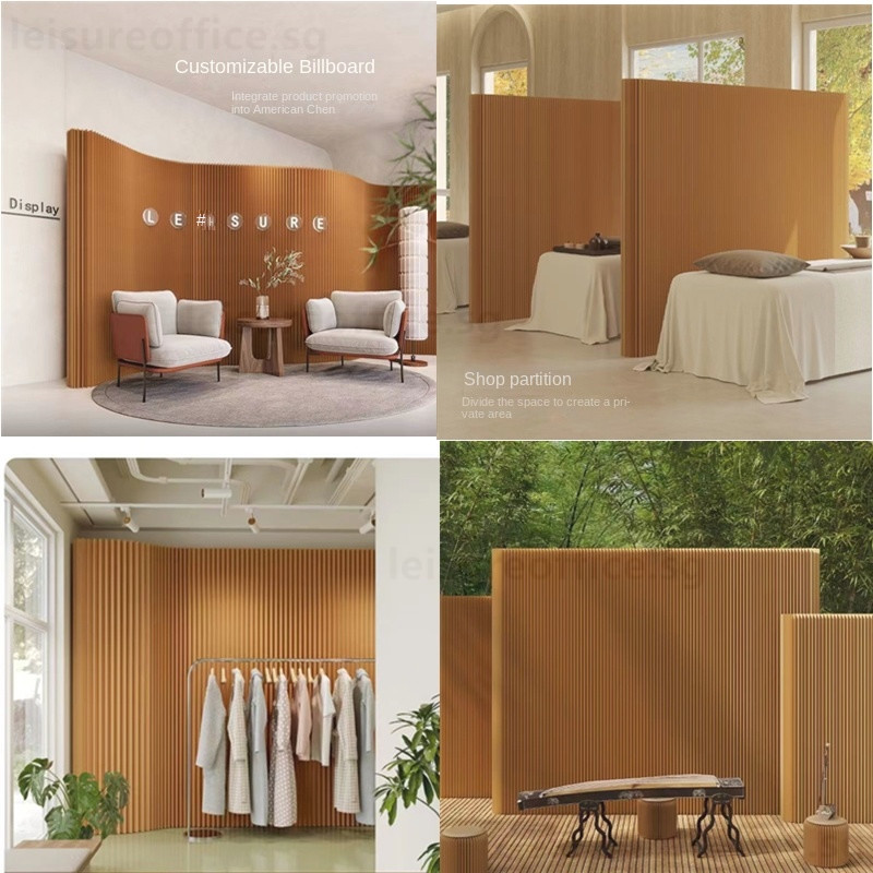 Foldable Room Divider Folding Screen Partition Privacy Fengshui ...