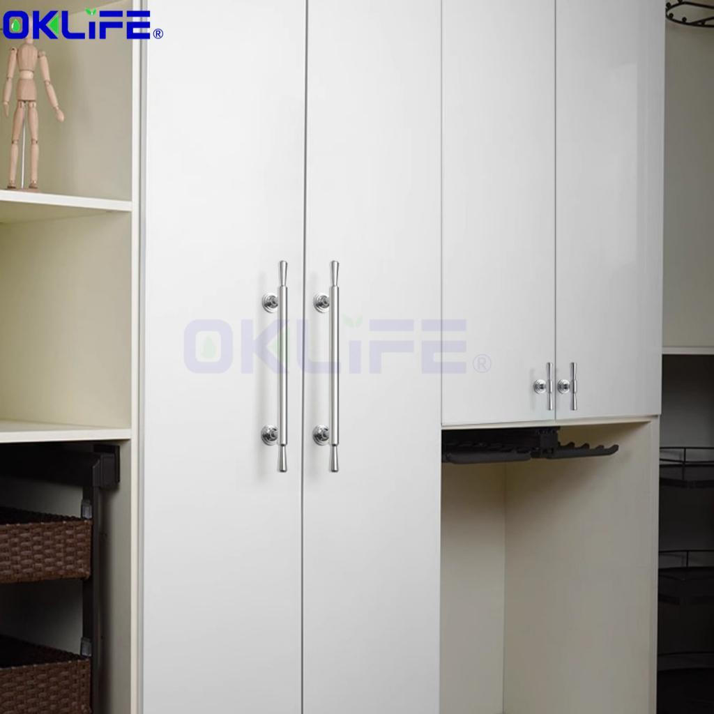 Solid Brass Single Hole Knob Gold Silver Finish Nordic Minimalist Wardrobe Drawer Handle Rust Proof HDB Condo view 3