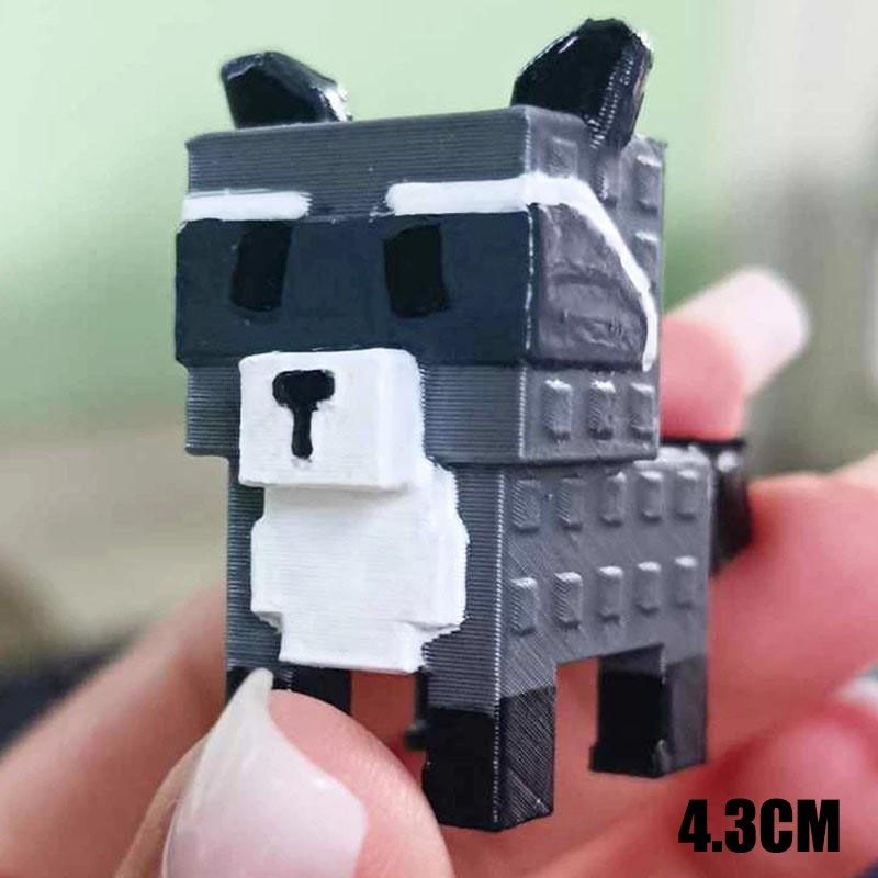 Roblox Grow A Garden Action Figure 3D Corrupted Kitsune Raccoon Lunar ...