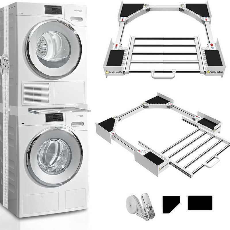 Washing Machine Dryer Stacking Kit Connection Bracket Stackable Base ...