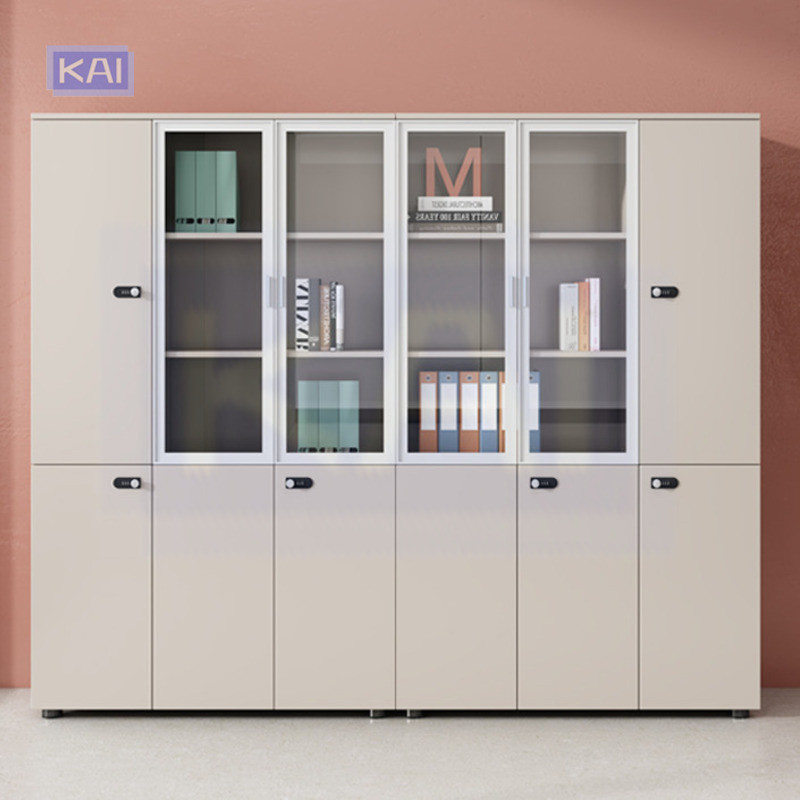 Wooden File Cabinet Archive Office Cabinet With Lock Storage Cabinet ...