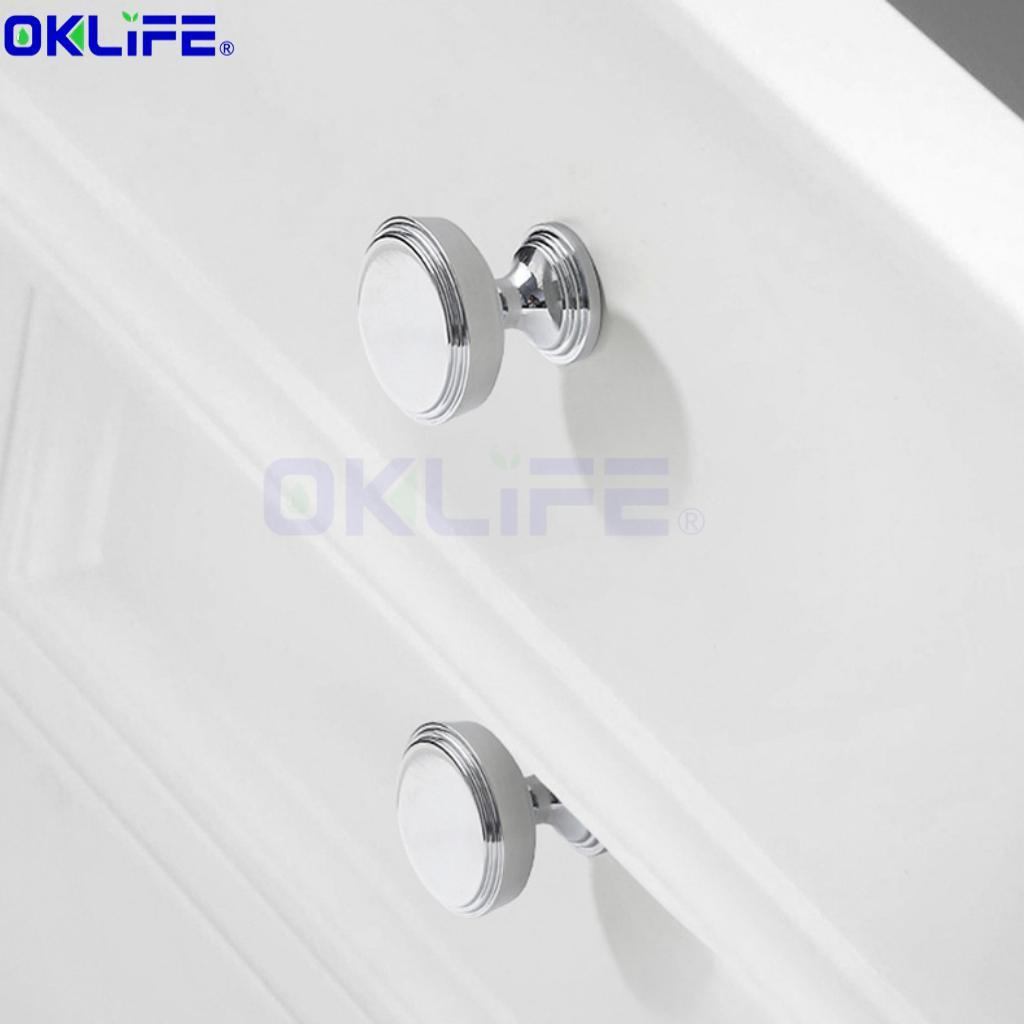 Solid Brass Single Hole Knob Gold Silver Finish Nordic Minimalist Wardrobe Drawer Handle Rust Proof HDB Condo view 6