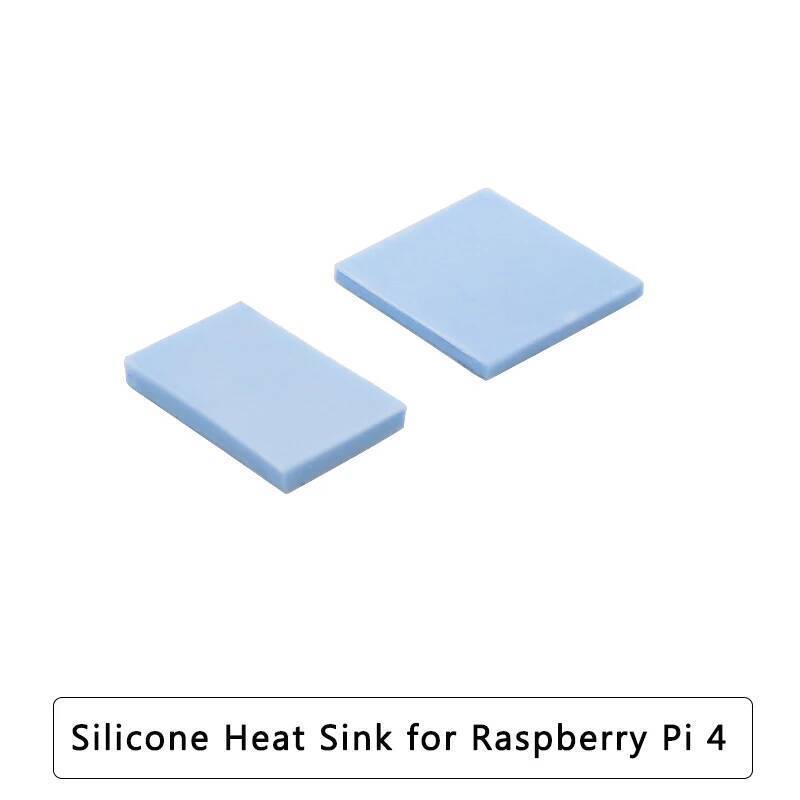Silicone Thermal Pads for Raspberry Pi 4 CPU RAM Heat Sinks Passive ...