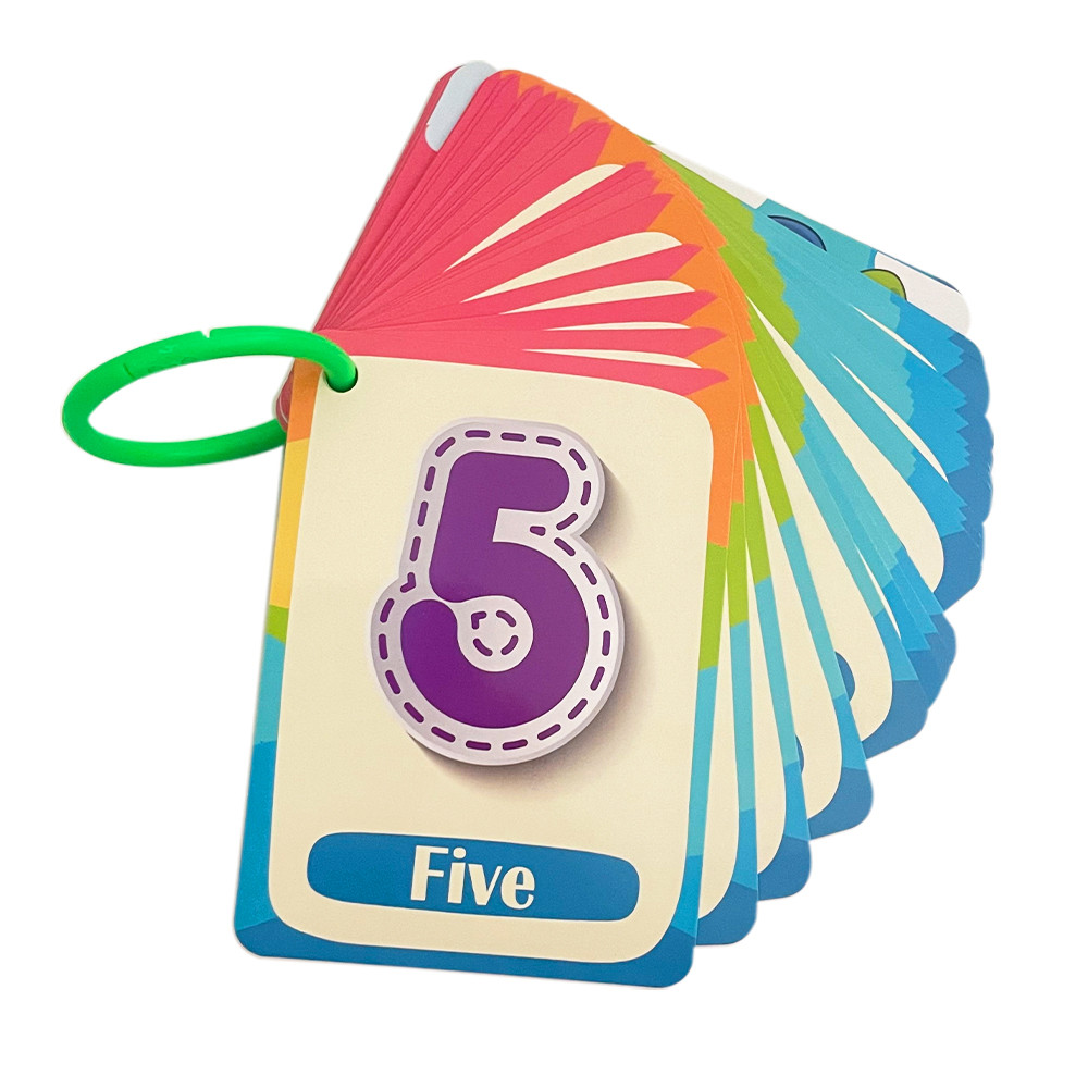 30 Pcs Math Numbers Educational Learning Cards for Kids Preschool ...