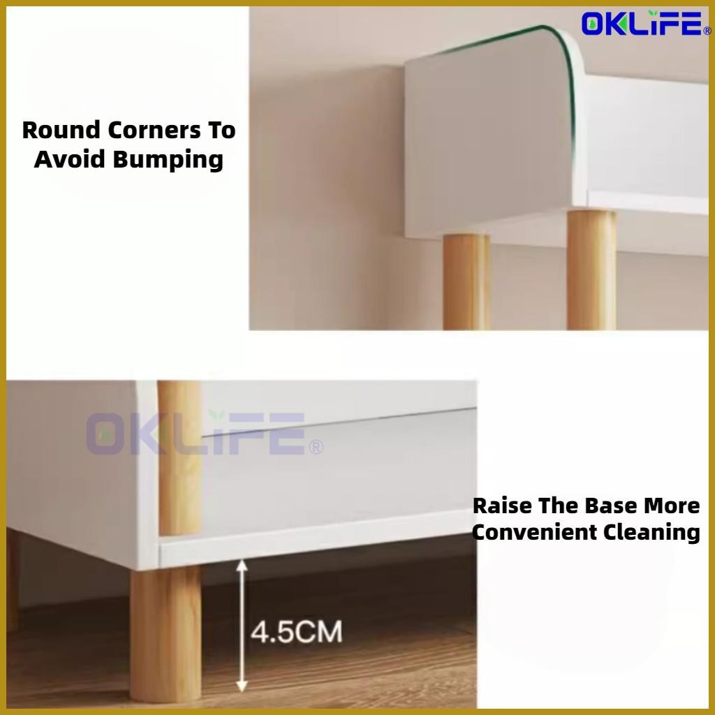 4 Layer Multi Purpose Storage Rack Bedroom Book Shelf Living Room Organizer Shelf Household Furniture view 5
