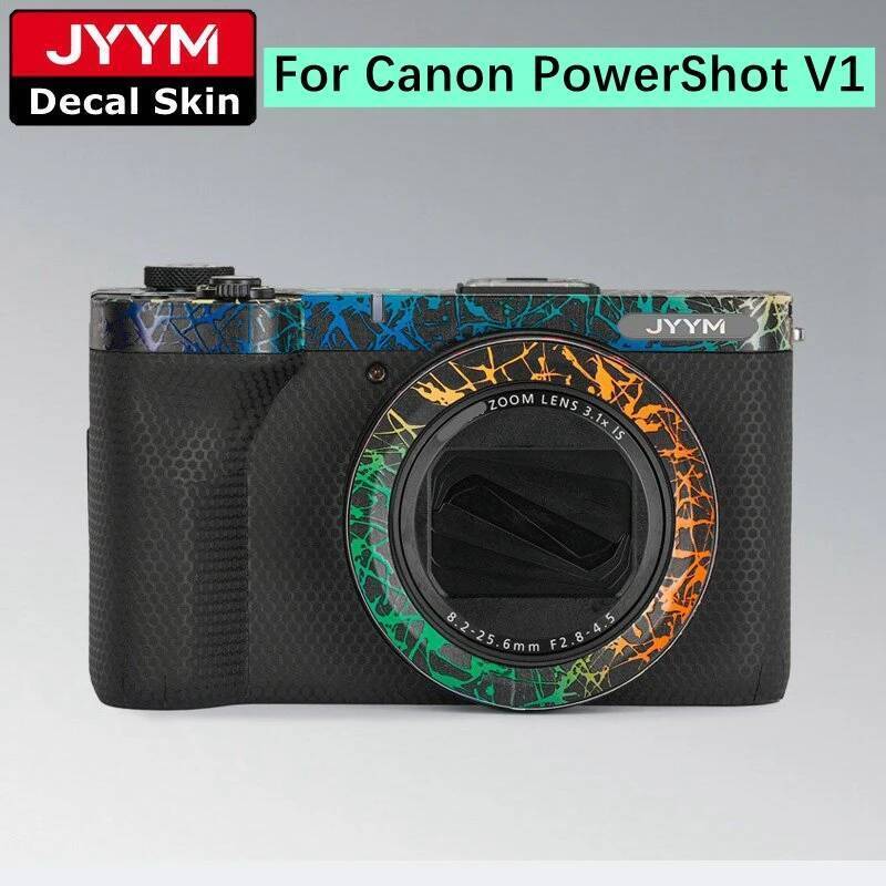 Customized Sticker For Canon PowerShot V1 Decal Skin Camera Vinyl Wrap ...