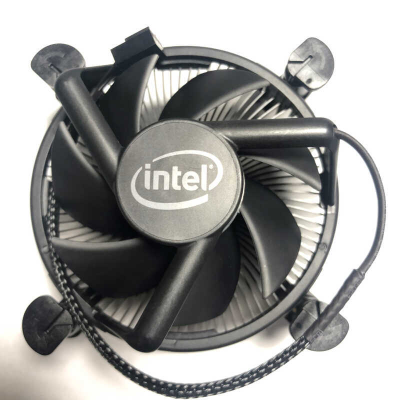 Computer Station CPU Fan CPU Copper Core Temperature Control Speed ...