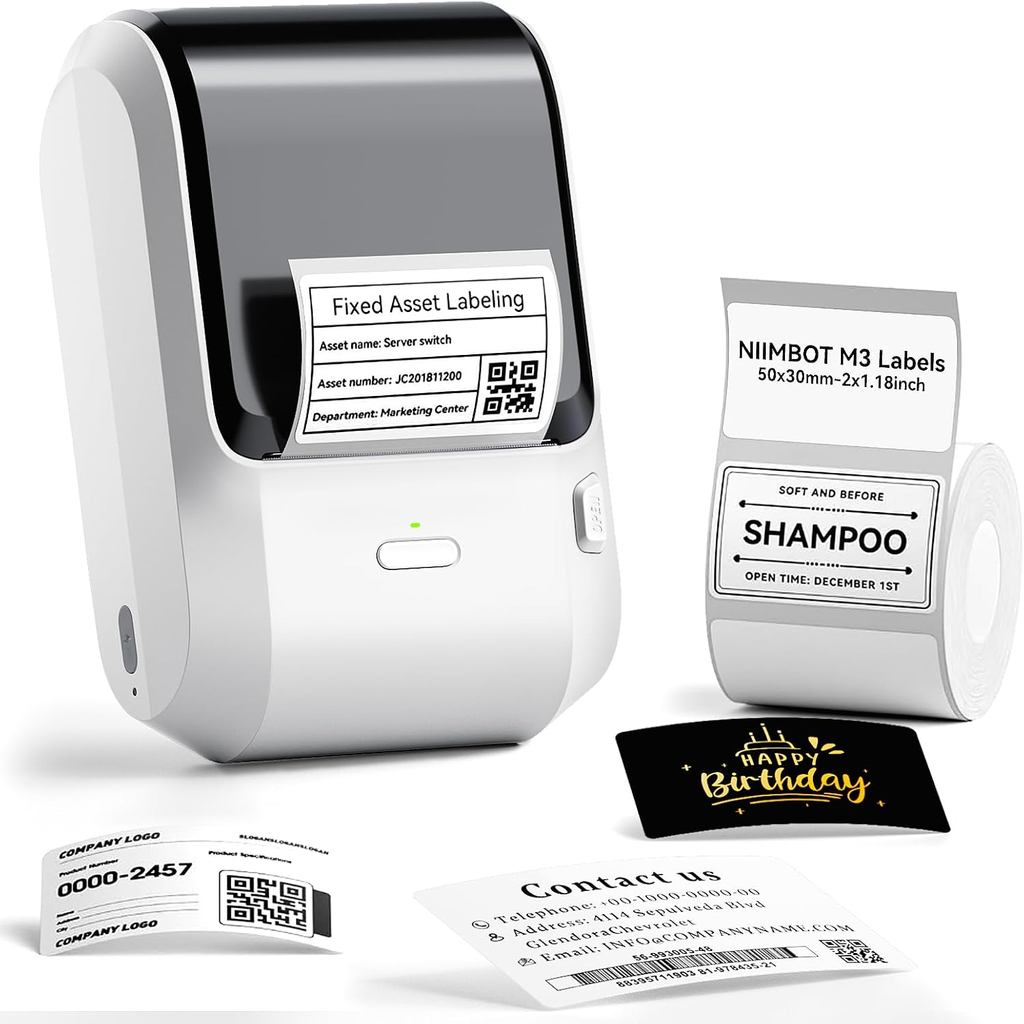 NIIMBOT M3 Thermal Transfer Label Printer for Manufacturer Medical ...