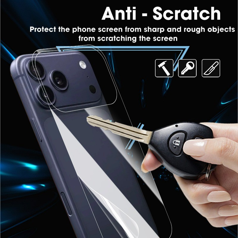 Perfect Fit Smartphone Rear Screen Films - Full Coverage Membrane for ...