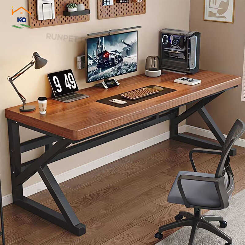 Ka Computer Desk Desktop Office Desk Solid Wood Bedroom Home Student ...