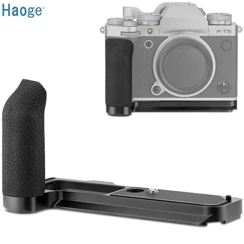 Haoge X T5 Handle Grip For Fujifilm X T5 Camera L Shape Grip Arca