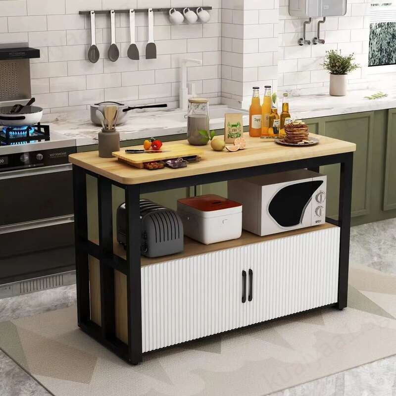Island Movable Kitchen Table Kitchen Storage Rack Island Kitchen Island ...