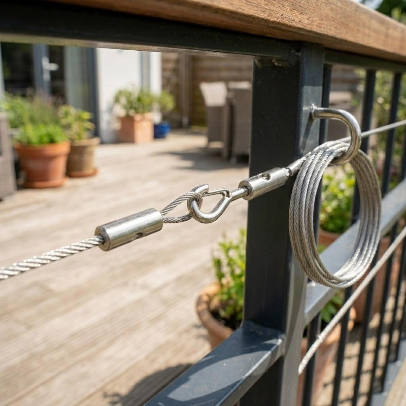 Anti-rust Wire Line - Stainless Steel Wire String with Clasp ...