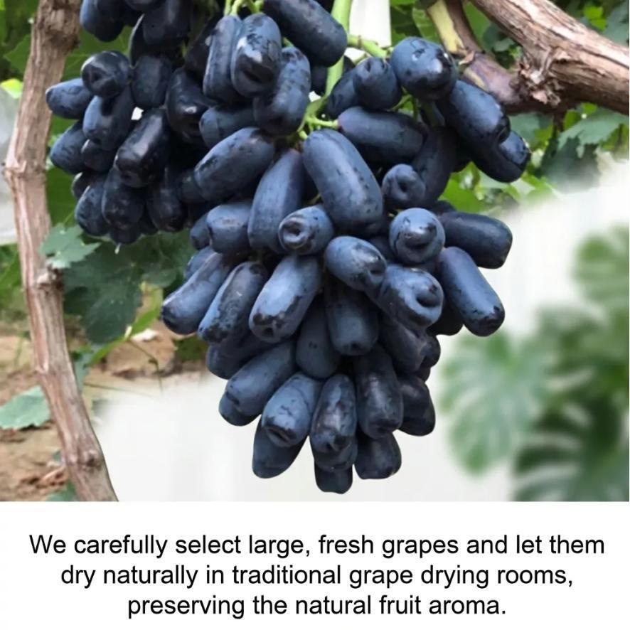 Halal Turpan Blue Sapphire Raisins 吐鲁番蓝宝石葡萄干 Sweet Seedless Grapes No ...