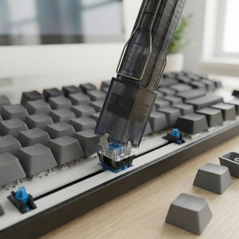 Dual Function Keycap Puller and Switch Remover Tool - Ergonomic Design ...