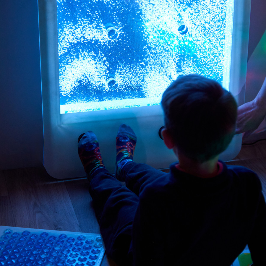 Interactive Bubble Wall Panel for sensory rooms, therapy spaces, calm ...