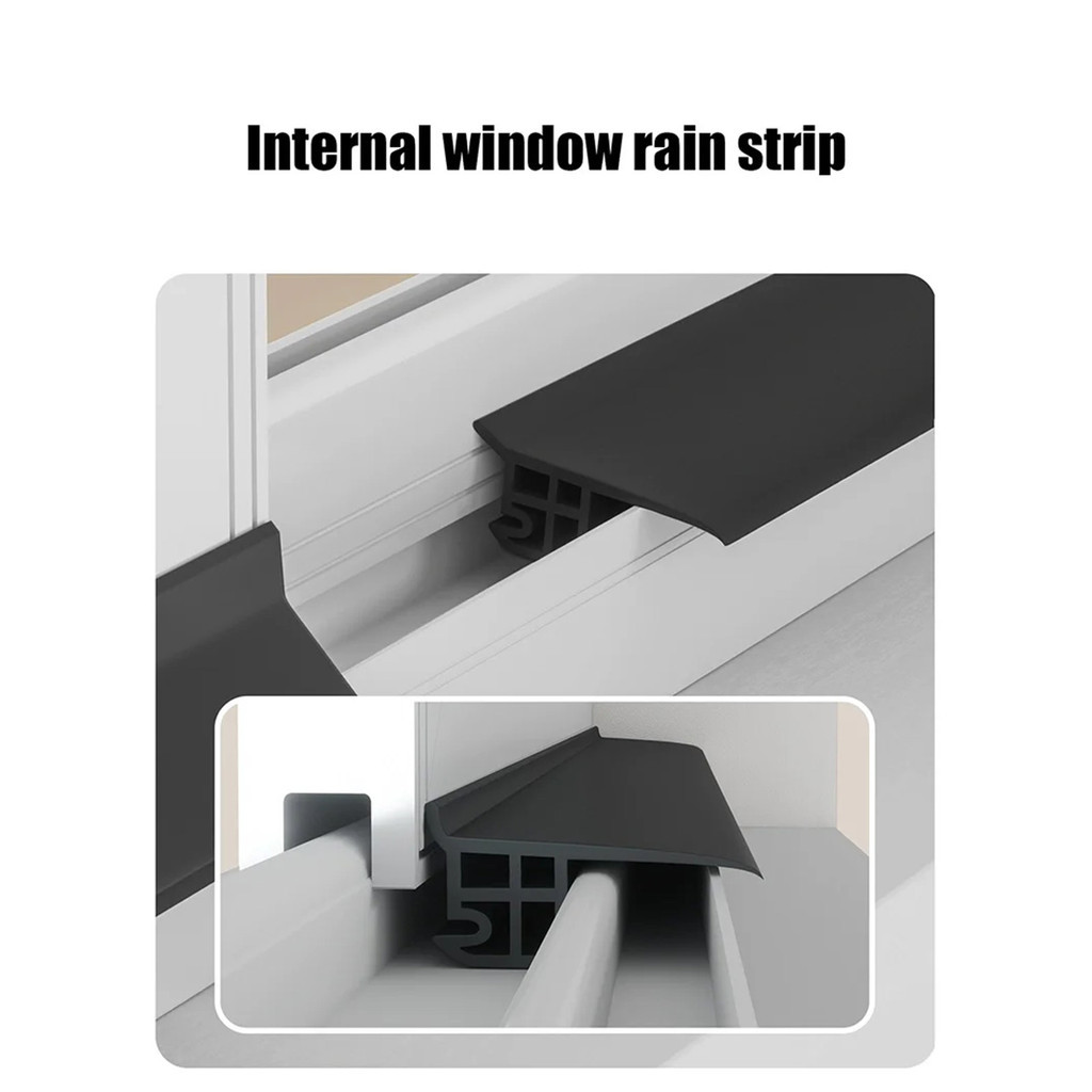 50CM Window Water Blocking Bar,Ainproof Water Backflow aluminum alloy ...