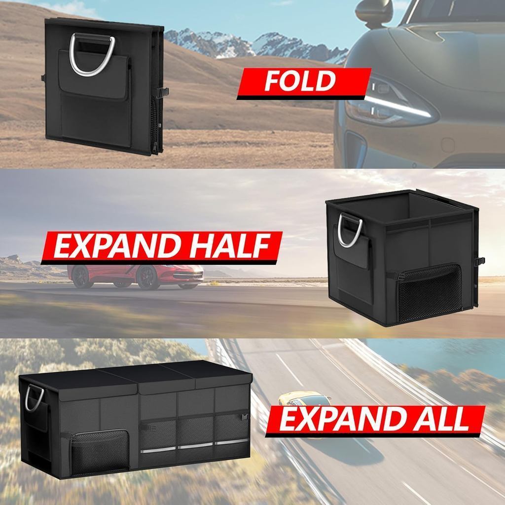 FLASH 72L Car Multipurpose Box [Independent Compartment] Kotak ...