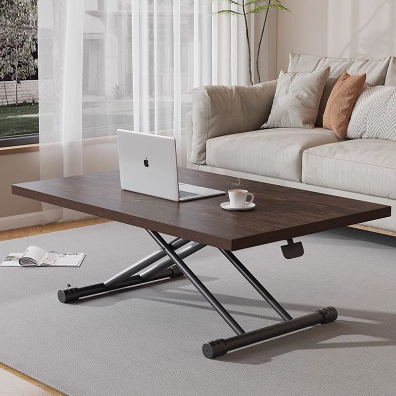Adjustable Coffee Table And Dining Table Two-in-one For Small Spaces ...