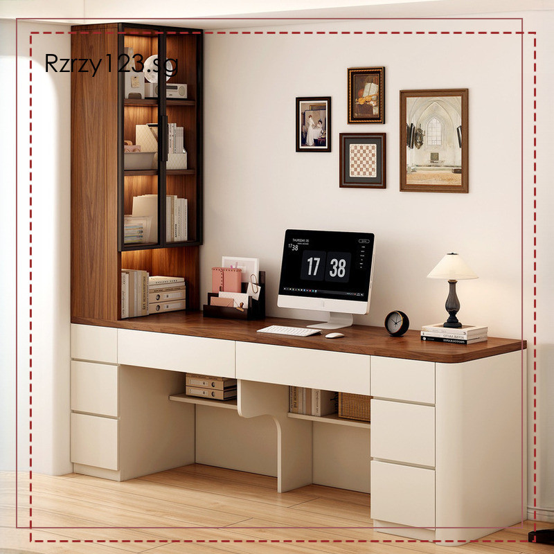 Rzrzy.123.Sg Rounded Corner Kids Table And Chair Bookshelf Integrated ...