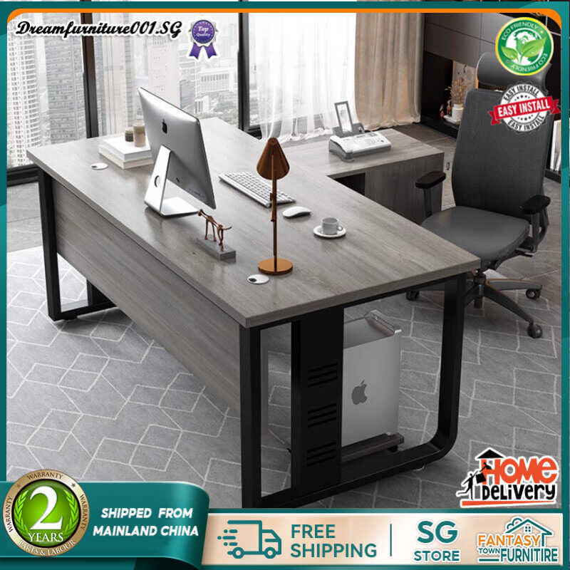 FTF Office Table Simple Modern Studio Manager Desk Single Seat Simple ...