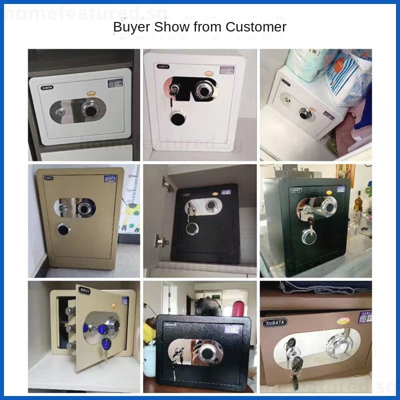 Safe Box Security All-Steel Mechanical Knob Password Home Office ...