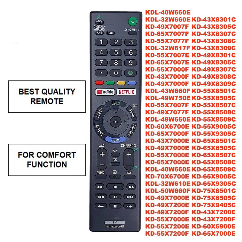 [Nilank] Genuine Remote Control Suitable for SONY LCD TV Remote Control ...