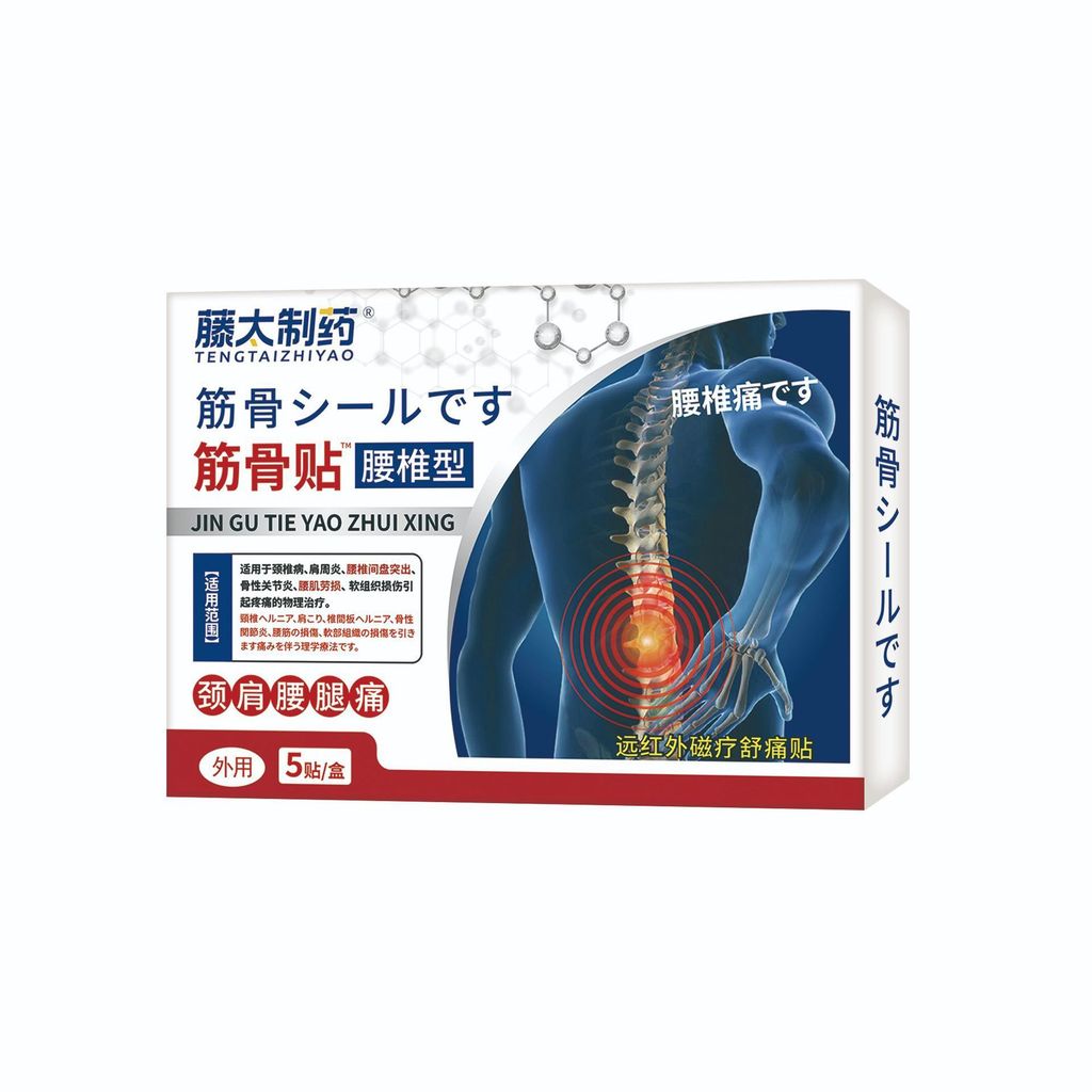 Muscle Bone Patch Lumbar Spine Patch 5 Patch Type 2 Lumbar Spine ...