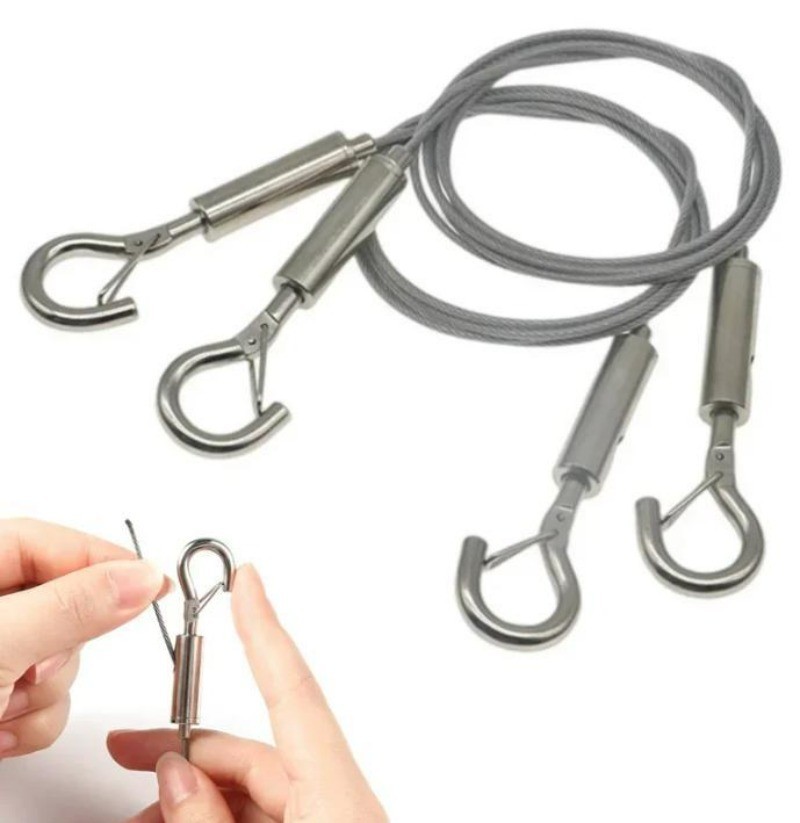 Anti-rust Wire Line - Stainless Steel Wire String with Clasp ...