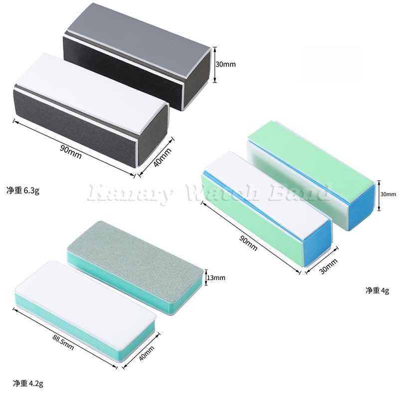 Watch Parts Cleaner Rod Polishing Block Sponge Mesh Polishing Files ...