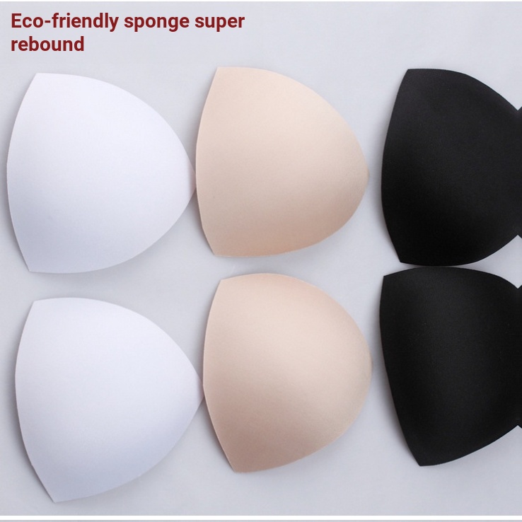 Bra Insert Chest Pad Sports Professional Anti-Glare Cotton Sweat ...