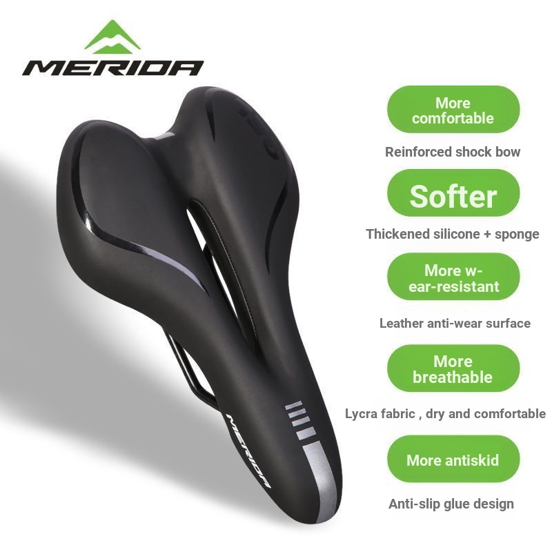 Merida Silicone Car Seat Massage Saddle Mountain Bike Universal ...
