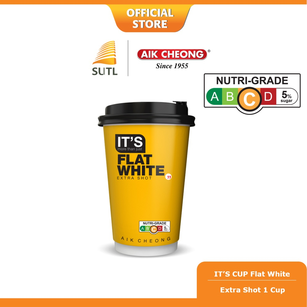 Aik Cheong IT’S Cup Flat White Extra Shot Shopee Singapore